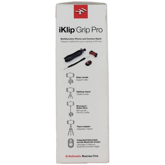 IK Multimedia iKlip Grip Pro Multifuntion iPhone and Camera Stand - Picture 8 of 10